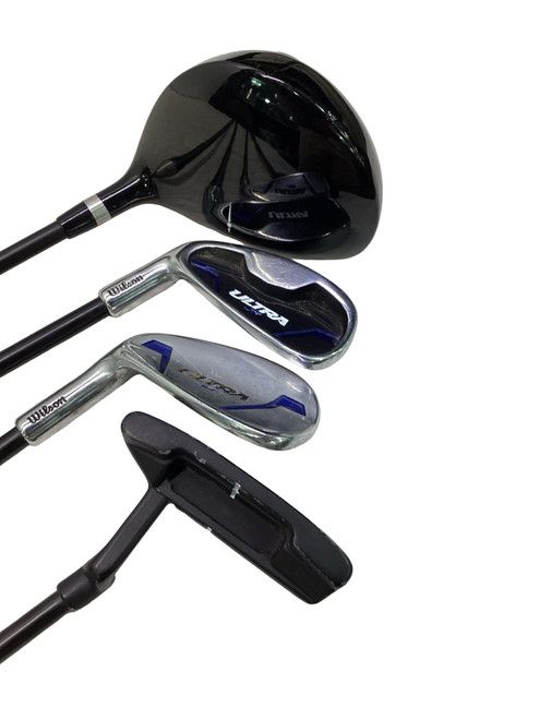 Vist Large View of Product Image Which is Used Wilson ULTRA JR 4PC LEFTY SET Mens Starter Set LH 4 Piece