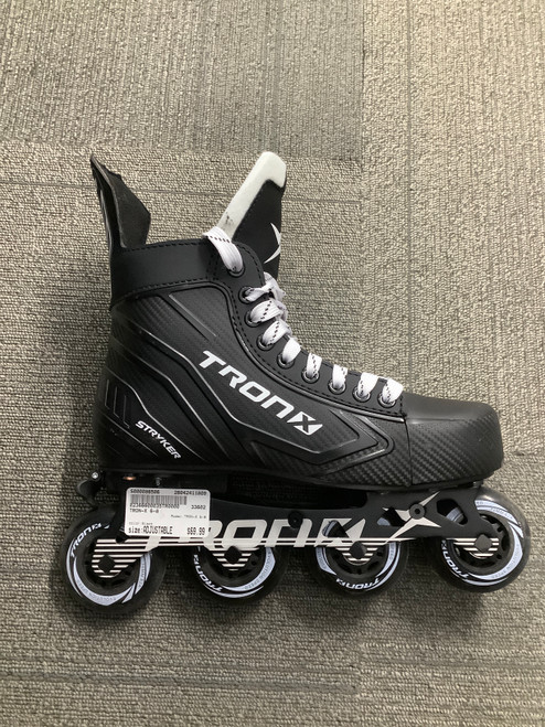 Vist Large View of Product Image Which is Used TRON-X 6-8 Senior Roller Quad Skates Black Adjustable