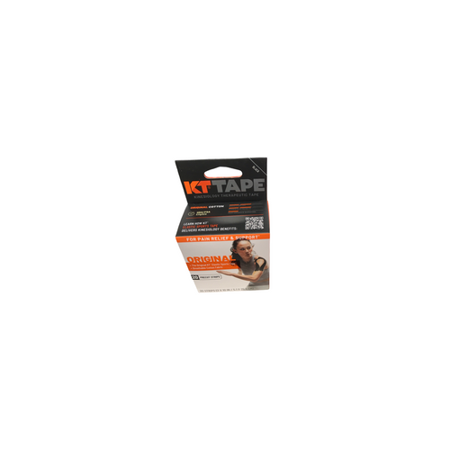 Vist Large View of Product Image Which is New KT TAPE PRE-CUT BLACK