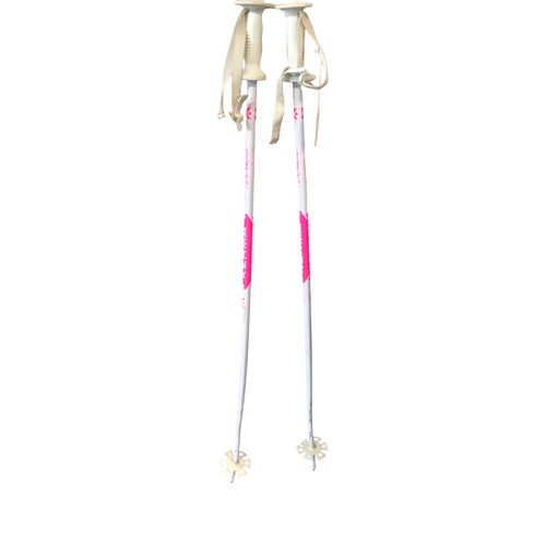 Vist Large View of Product Image Which is Used SKI POLLS Womens DH Ski Pole White 105 cm / 42 in