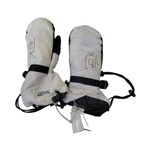 Vist Large View of Product Image Which is Used Dakine SCOUT MITTENS SIZE MED Outerwear Mens Gloves White MD