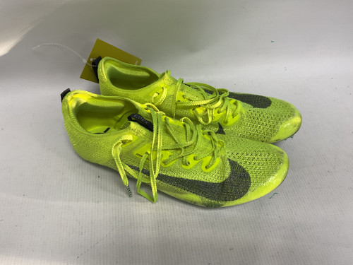 Vist Large View of Product Image Which is Used Nike Track & Field Cleats Adult Yellow Senior 9.5