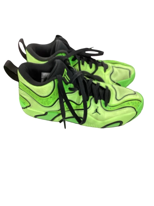 Vist Large View of Product Image Which is Used Jordan Basketball Shoes W Green Senior 7