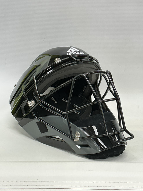 Vist Large View of Product Image Which is Used Adidas BTE00502MD-BLK Catchers Helmet w/Mask Black MD