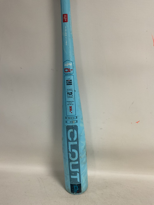 Vist Large View of Product Image Which is Used Rawlings CLOUT AI 2025 BB/SB USA 2 5/8 Bat 29"