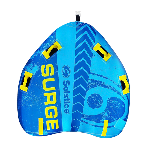 Vist Large View of Product Image Which is New Solstice Watersports Surge Towable Boat Tube- 2 Riders