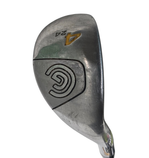 Vist Large View of Product Image Which is Used Cleveland HIBORE Mens RH 4 Iron Regular Flex Graphite
