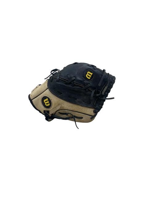 Vist Large View of Product Image Which is Used Wilson A425 EZ CATCH BB/SB Glove T-ball Black 9 1/2"