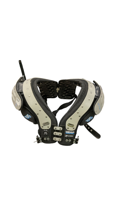 Vist Large View of Product Image Which is Used, Pro-Tec, Z-COOL, FB Shoulder Pads, Grey, 3X