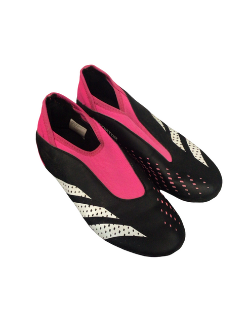 Vist Large View of Product Image Which is Used Adidas Soccer Cleats Black Junior 03.5