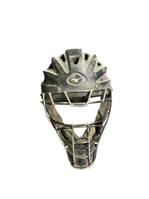 Vist Large View of Product Image Which is Used Mizuno SET Catchers Helmet w/Mask Black SM