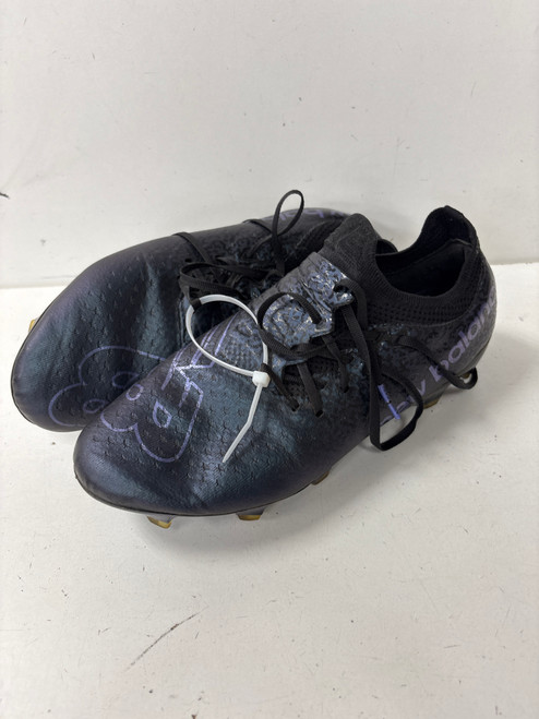 Vist Large View of Product Image Which is Used New Balance Soccer Cleats Navy Blue Senior 7