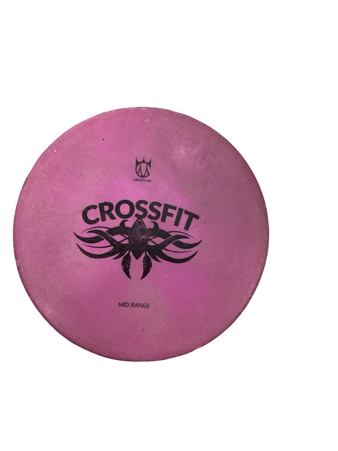 Vist Large View of Product Image Which is Used CROWN ME CROSSFIT Disc Golf Mid Range Pink
