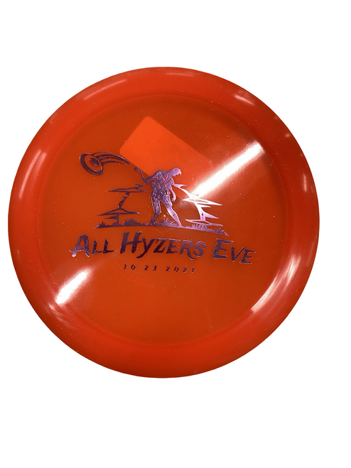 Vist Large View of Product Image Which is Used Dynamic Discs RAIDER Disc Golf Driver Orange