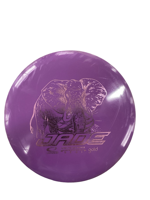 Vist Large View of Product Image Which is Used Latitude 64 GOLD JADE Disc Golf Driver Purple