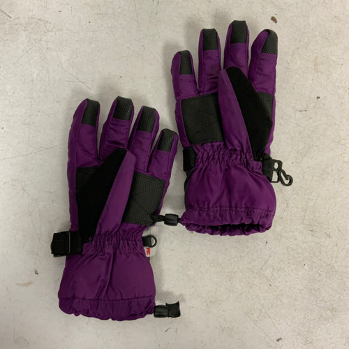 Vist Large View of Product Image Which is Used Outerwear Girls Gloves Purple S/M