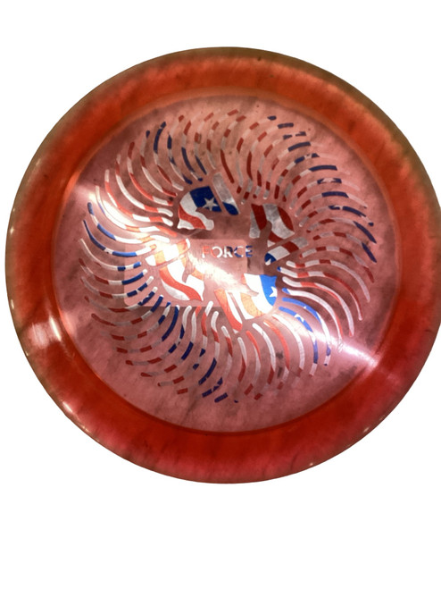 Vist Large View of Product Image Which is Used Discraft FORCE Disc Golf Driver Red