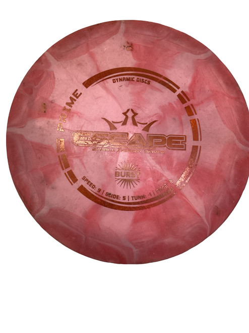 Vist Large View of Product Image Which is Used Dynamic Discs ESCAPE BURST Disc Golf Driver Pink