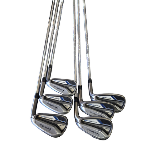 Vist Large View of Product Image Which is Used Taylormade SPEEDBLADE 5-PW IRON SET STIFF STEEL Mens Iron Set RH 5I-PW