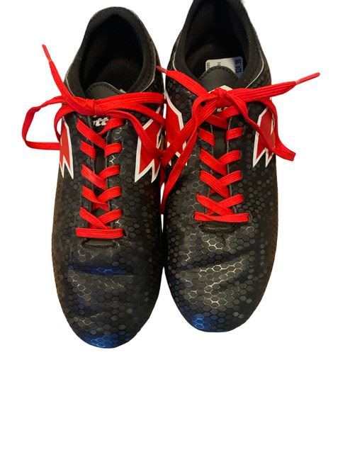Vist Large View of Product Image Which is Used Lotto Soccer Cleats Black Senior 6