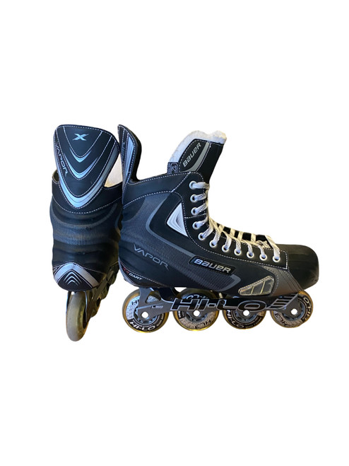 Vist Large View of Product Image Which is Used Bauer DART Senior Aggressive Skates Black Senior 12
