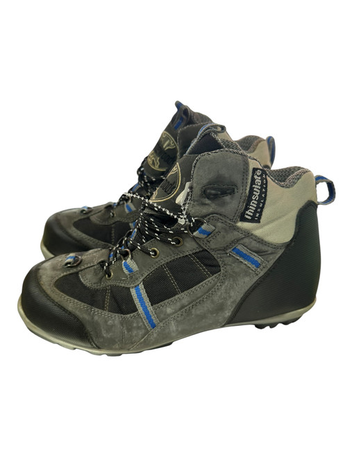 Vist Large View of Product Image Which is Used Whitewoods Mens NNN XC Ski Boots Black M 07-07.5 / W 08-08.5