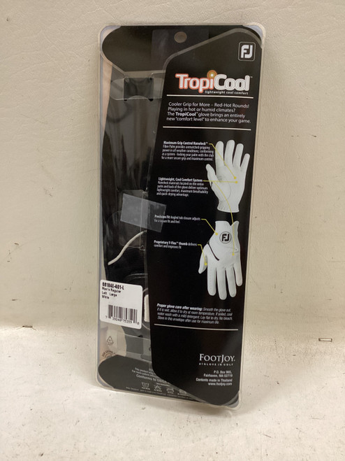 Vist Large View of Product Image Which is Used Foot Joy Mens Golf Glove Black LG