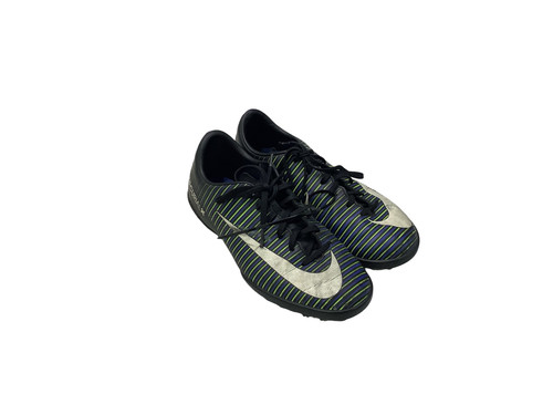 Vist Large View of Product Image Which is Used Nike NIKE MERCURIAL Soccer Turf Shoes Black Junior 05.5