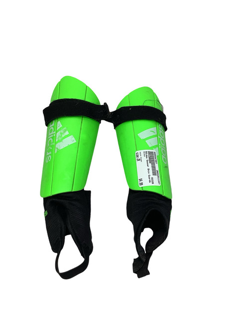 Vist Large View of Product Image Which is Used Adidas Soccer Shin Guards Junior Green Junior