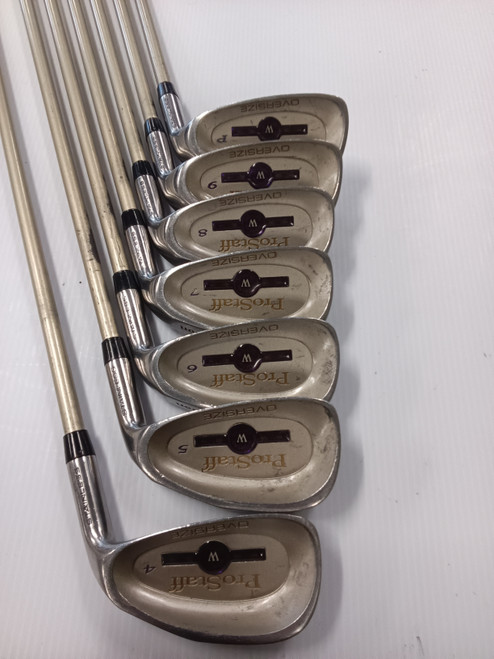Vist Large View of Product Image Which is Used Wilson PROSTAFF Womens Iron Set RH 5I-PW