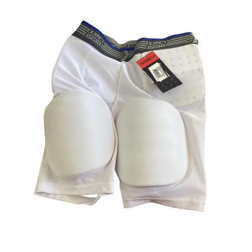 Vist Large View of Product Image Which is Used EXXACT SPORTS YOUTH GIRDLE FB Girdles White XL
