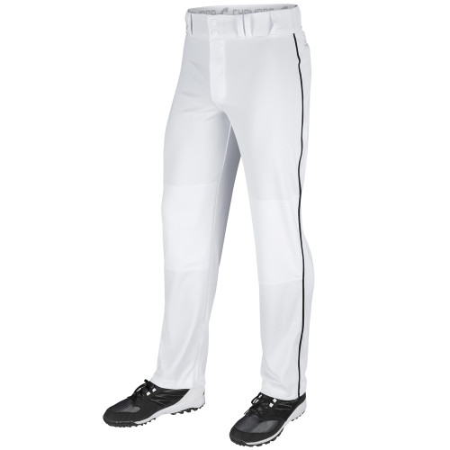 Vist Large View of Product Image Which is NEW CHAMPRO TRIPLE CROWN OPEN BOTTOM PANT WITH PIPING ADULT MEDIUM