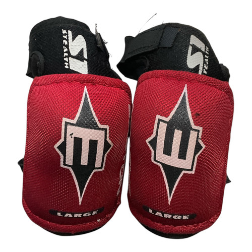 Vist Large View of Product Image Which is Used Hespeler STEALTH S1 Youth Elbow Pads LG