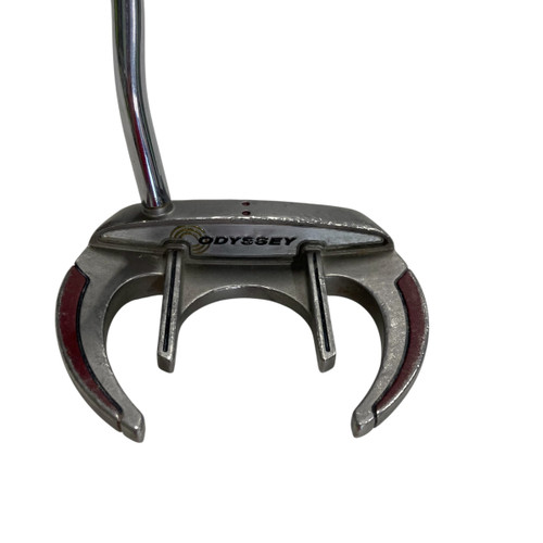 Vist Large View of Product Image Which is Used Odyssey WHITE HOT SABERTOOTH XG Mens Putter RH