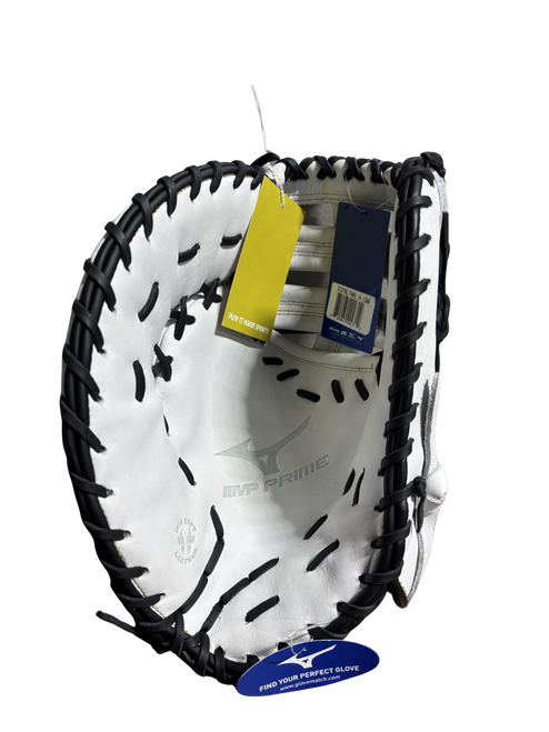 Vist Large View of Product Image Which is Used Mizuno GXF  50 FPW BB/SB First Base LH Throw White 13"