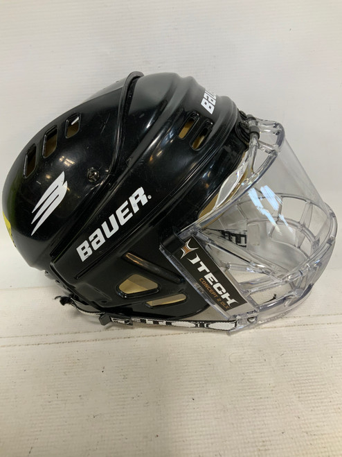 Vist Large View of Product Image Which is Used Bauer HH1000 EXPIRED Helmet Cage Combo Black LG