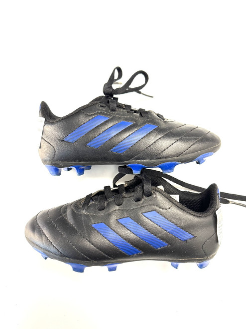 Vist Large View of Product Image Which is Used Adidas Soccer Cleats Black Youth 12.0