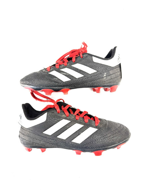 Vist Large View of Product Image Which is Used Adidas Soccer Cleats Black Youth 13.0