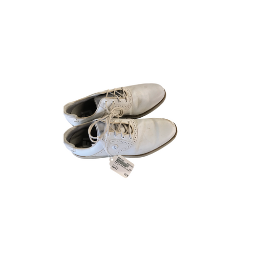 Vist Large View of Product Image Which is Used Foot Joy Mens Golf Shoes White Senior 9
