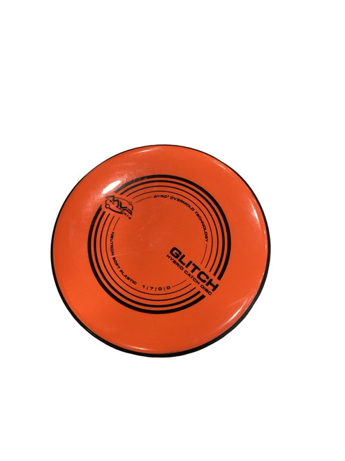 Vist Large View of Product Image Which is Used MVP GLITCH Disc Golf Putter Orange 151g