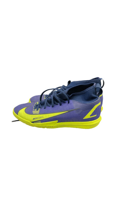 Vist Large View of Product Image Which is Used Nike Soccer Indoor Shoes Purple Junior 02