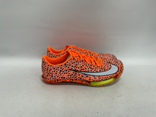 Vist Large View of Product Image Which is Used Nike MAXFLY 2 Track & Field Cleats Adult Orange Senior 7.5