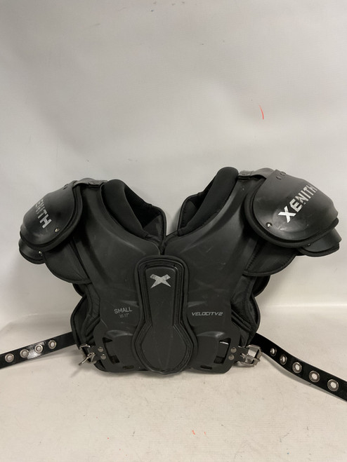 Vist Large View of Product Image Which is Used Xenith VELOCITY 2 FB Shoulder Pads Black SM