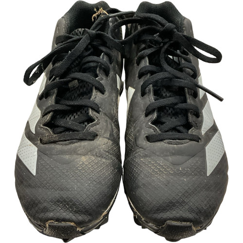 Vist Large View of Product Image Which is Used Adidas ADIZERO Adult FB Cleats Black Senior 4.5