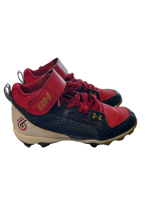 Vist Large View of Product Image Which is Used Under Armour Bryce Harper BASEBALL CLEATS Junior 04.5
