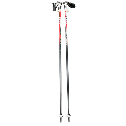 Vist Large View of Product Image Which is Used LEKI SPARK S Mens DH Ski Pole Black 135 cm / 54 in