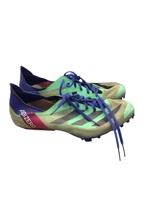 Vist Large View of Product Image Which is Used Adidas Track & Field Cleats Adult Grey Senior 8