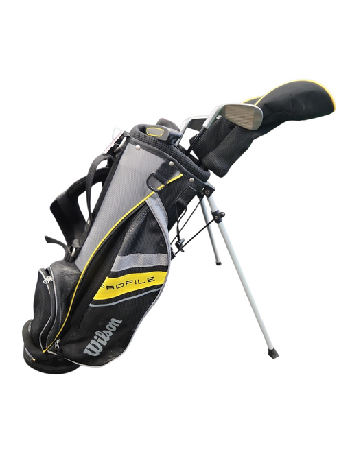 Vist Large View of Product Image Which is Used Wilson PROFILE Jr Club Set RH 5 Piece