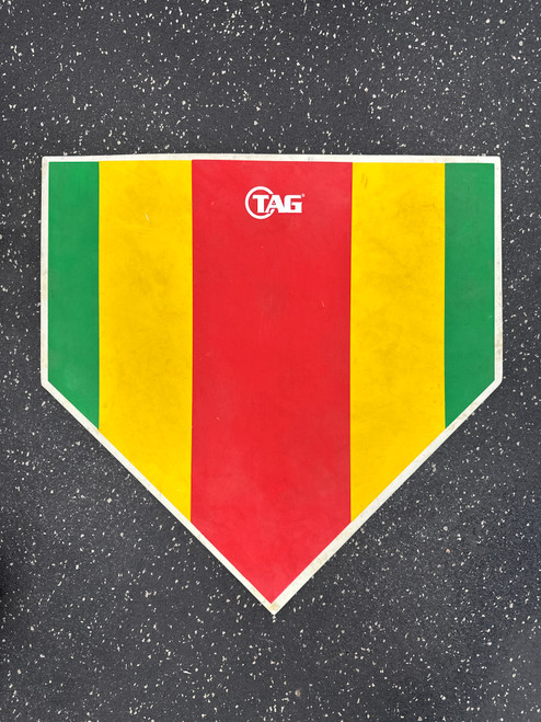 Vist Large View of Product Image Which is Used TAG HI VIZ HOME PLATE Field Equipment