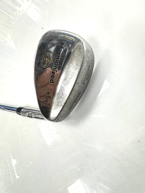 Vist Large View of Product Image Which is Used Wilson HARMONIZED Golf Wedge Mens RH 60 Degree